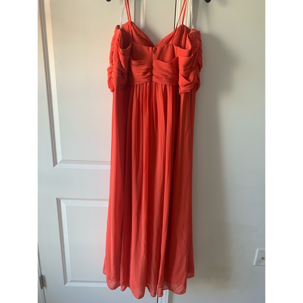 David’s Bridal, size 26, coral, formal gown - Picture 4 of 6